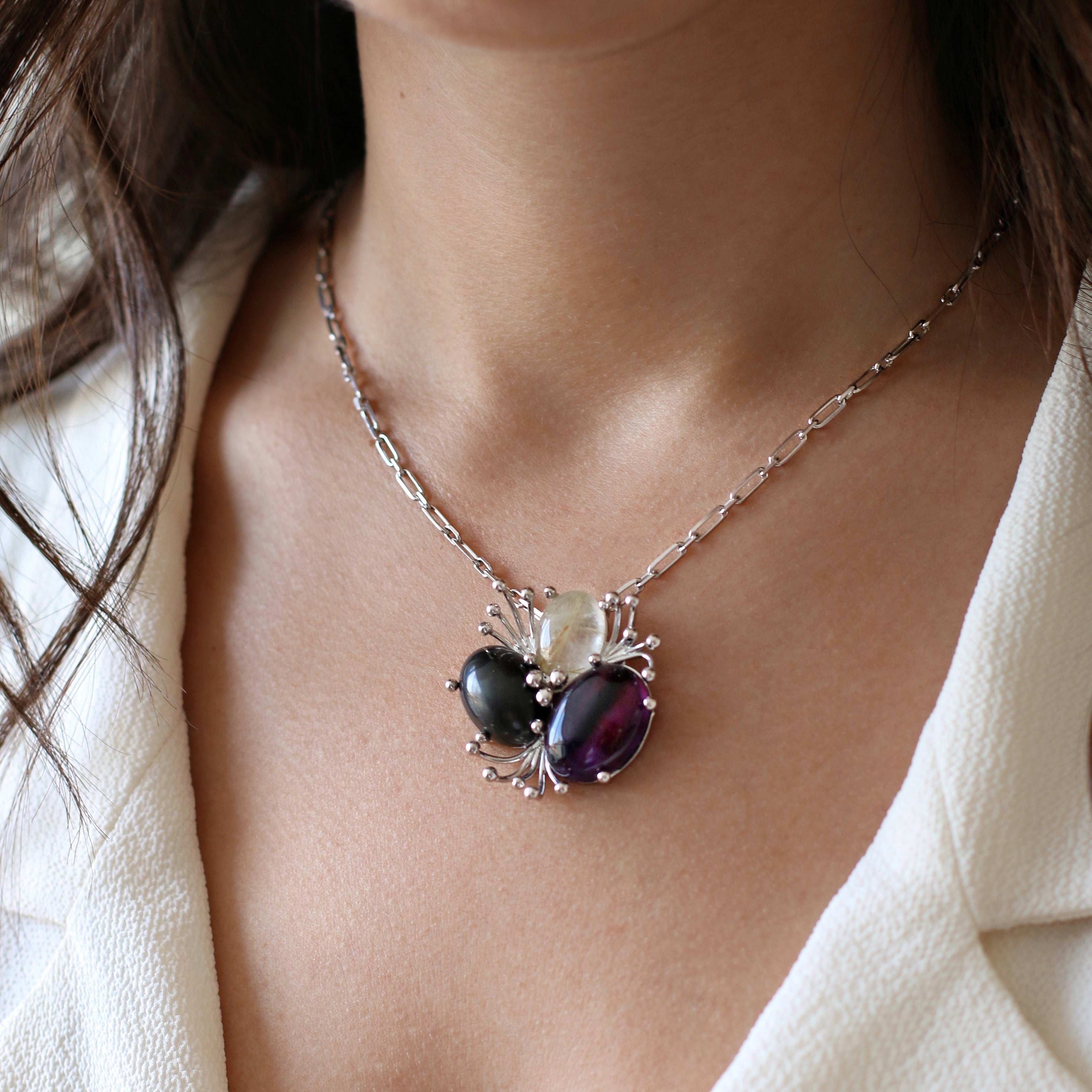 Collier pendentif Souffle