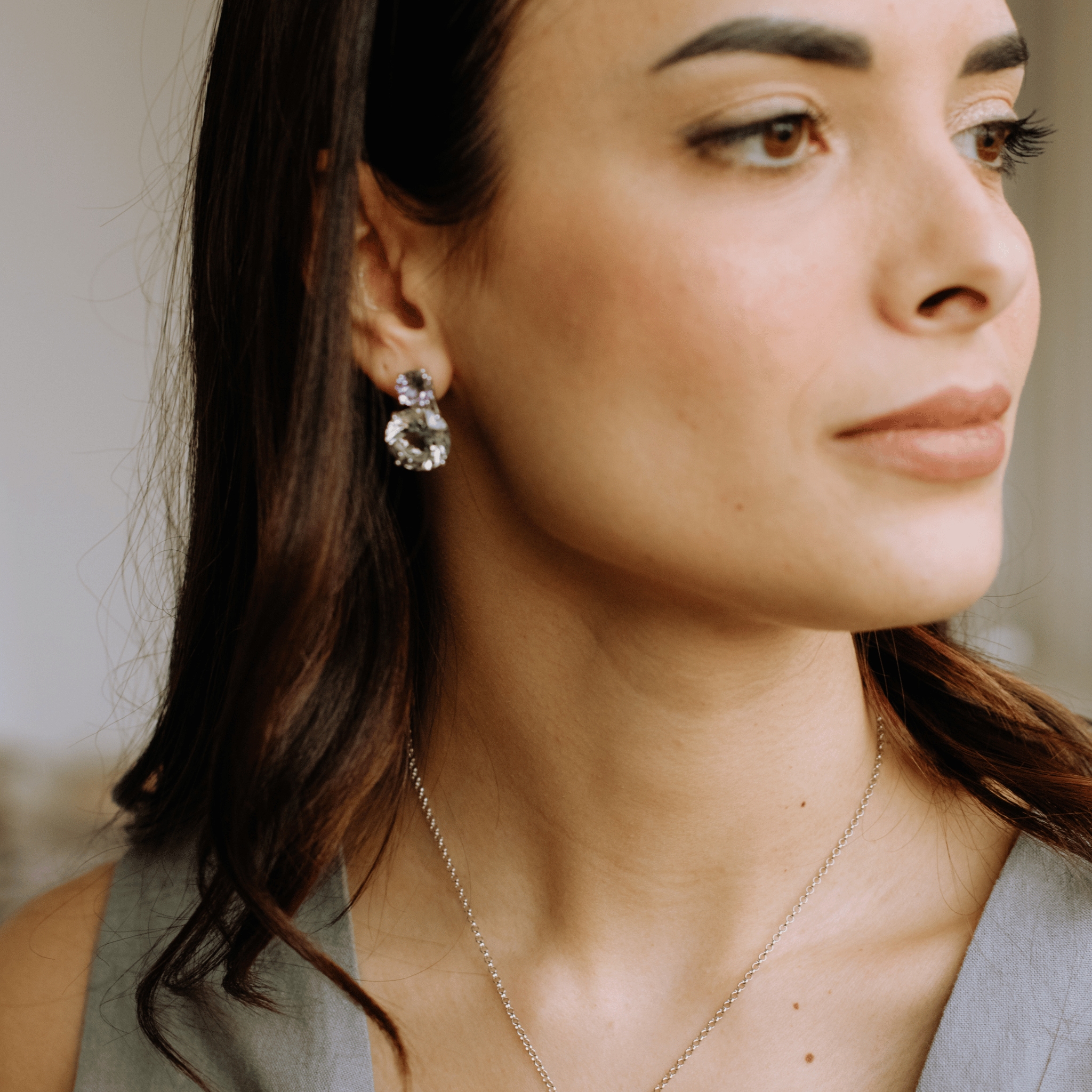 Boucles d'oreilles Iris Duo